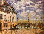 Boat During a Flood Alfred Sisley